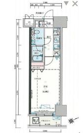 プラチナコート上野 2階 間取り図