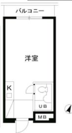 パーク・ノヴァ渋谷 3階 間取り図