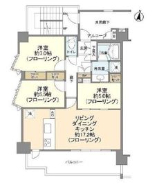 ミオカステーロ本駒込 4階 間取り図