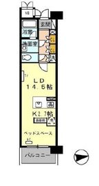 ロイヤルパークス西新井 1321 間取り図