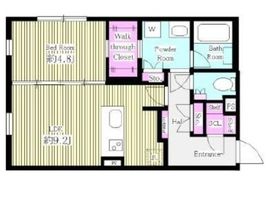 MDM武蔵小山 1階 間取り図