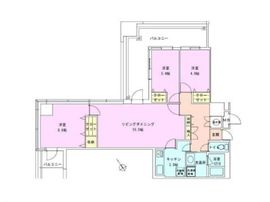 茅場町タワーレジデンス 2009 間取り図