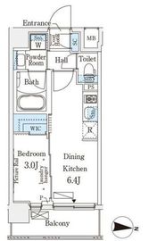 IPSE住吉 (イプセ住吉) 202 間取り図