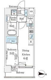 IPSE住吉 (イプセ住吉) 802 間取り図