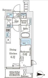 IPSE住吉 (イプセ住吉) 303 間取り図