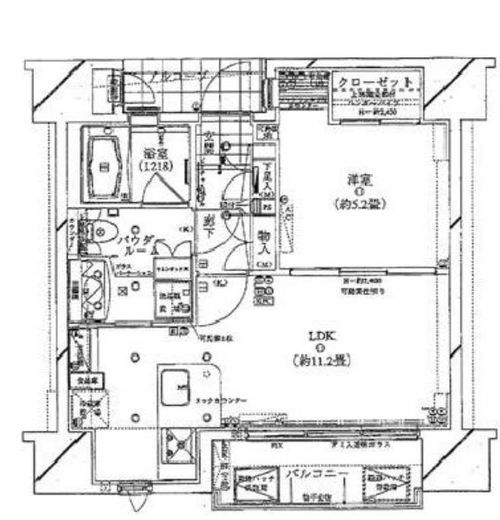 スタジオスウィート品川・五反田 9階 間取り図