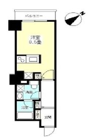TKフラッツ渋谷 1209 間取り図