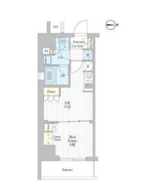 REFRAME 5 Iriya 203 間取り図
