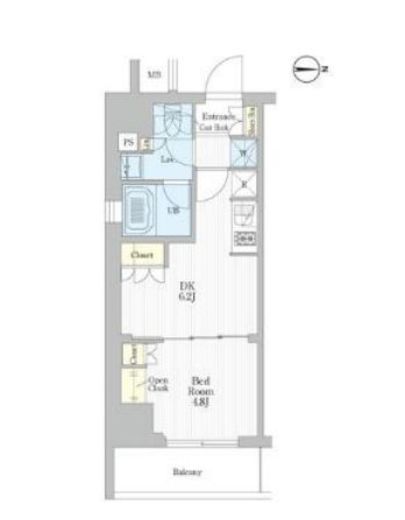 REFRAME 5 Iriya 403 間取り図