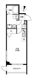 クリアルプレミア目黒 (CREALpremier目黒) 4階 間取り図