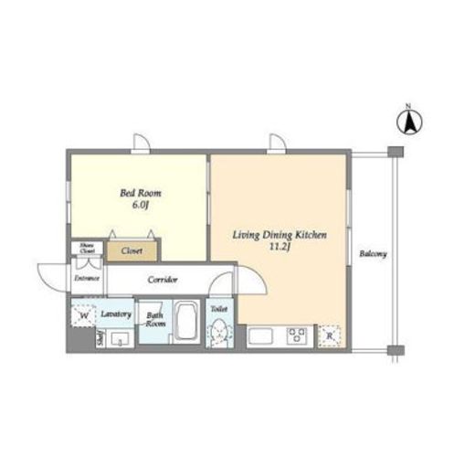 LIBR GRANT 世田谷等々力 (リーブルグラント世田谷等々力) 319 間取り図