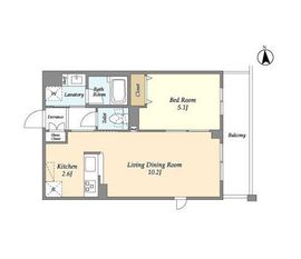 LIBR GRANT 世田谷等々力 (リーブルグラント世田谷等々力) 213 間取り図