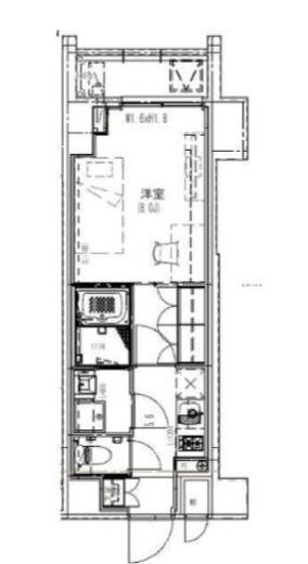 CASSIA押上桜橋 (カッシア押上桜橋) 101 間取り図