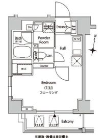カーサスプレンディッド麹町 401 間取り図