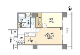 豊洲シエルタワー 30階 間取り図