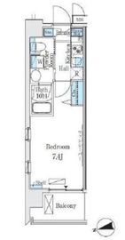 ディームス品川南大井2 301 間取り図