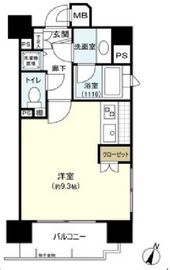 アビテ市ヶ谷五番町 5階 間取り図