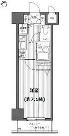 ガラ・ステージ麻布十番 10階 間取り図