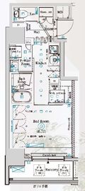 ARKMARK四谷左門町 (アークマーク四谷左門町) 1001 間取り図