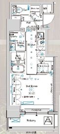 ARKMARK四谷左門町 (アークマーク四谷左門町) 1101 間取り図