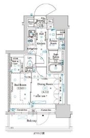 ARKMARK四谷左門町 (アークマーク四谷左門町) 1002 間取り図