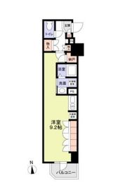 ジオエント中野 1103 間取り図