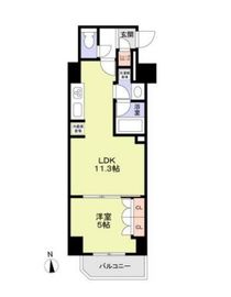ジオエント中野 903 間取り図