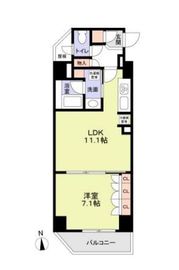 ジオエント中野 803 間取り図
