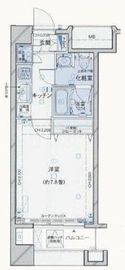 パレステュディオ神楽坂シティタワー 2階 間取り図