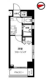 ラ・ピアッツァ麻布十番 9階 間取り図