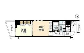 サンクレイドル上野 10階 間取り図