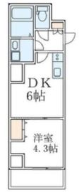 GRAN PASEO菊川Ⅱ (グランパセオ菊川2) 402 間取り図