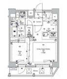 シーフォルム大井町 8階 間取り図