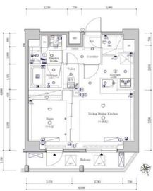 シーフォルム大井町 8階 間取り図