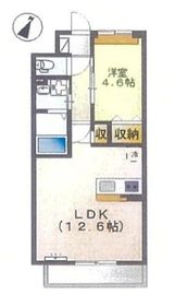 カルムメゾン目黒 403 間取り図