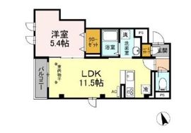 ルシエル恵比寿南 302 間取り図