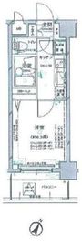 パレステュディオ渋谷ウエスト 6階 間取り図