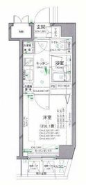 パレステュディオ渋谷ウエスト 2階 間取り図