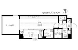 ステージグランデ神楽坂 2階 間取り図