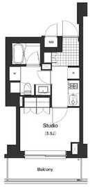 プライムアーバン麻布霞町 2002 間取り図