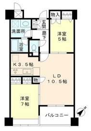 エーデルブルク 306 間取り図