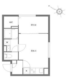 エルファーロ世田谷三宿 (ELFARO SETAGAYA MISHUKU) 105 間取り図
