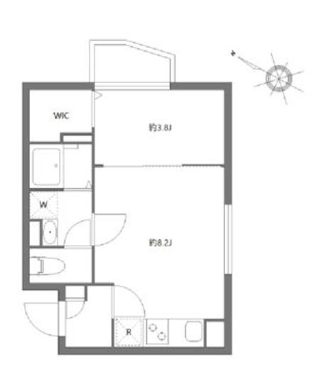 エルファーロ世田谷三宿 (ELFARO SETAGAYA MISHUKU) 305 間取り図