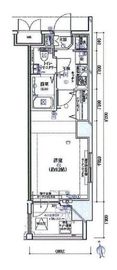 ガリシア九段下ライズ 4階 間取り図