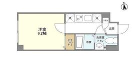 ウェルスクエアイズム中延 203 間取り図