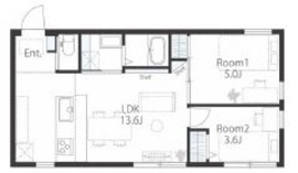 八雲レーベル 203 間取り図