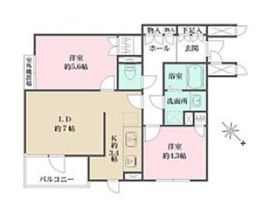 藤和シティコープ桜新町 3階 間取り図