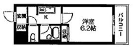 エスティメゾン麻布十番 404 間取り図