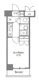 グランシャルム広尾 907 間取り図