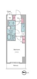 コンフォリア要町 1403 間取り図